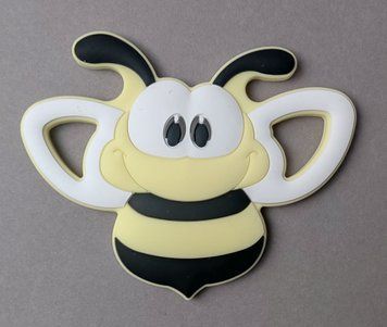 Прорізувач Бджілка Pastel Yellow 8957209750958 фото