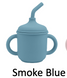 Поільник з трубочкою Smoke Blue 46825794685049 фото 1