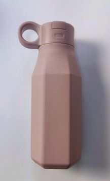 Пляшка для води з харчового силікону Pale Mauve 7453828950065863896 фото