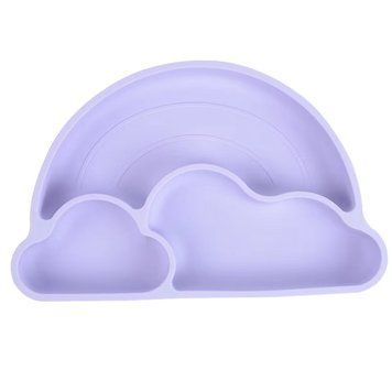 Cекційна дитяча тарілка Веселка Pastel Lilac 756854504904 фото