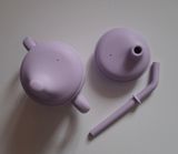 Поільник з двома насадками pastel lilac 849234413 фото